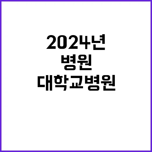 2024년 진료전담의사 상시 공개채용 공고