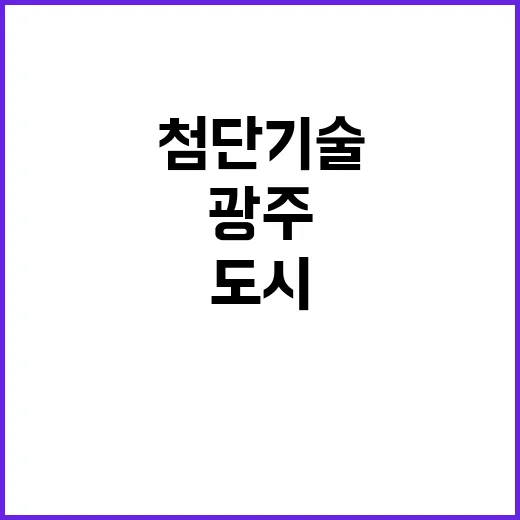 광주 한국 성장의 …