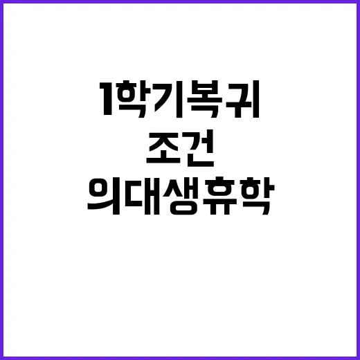 의대생 휴학 내년도…