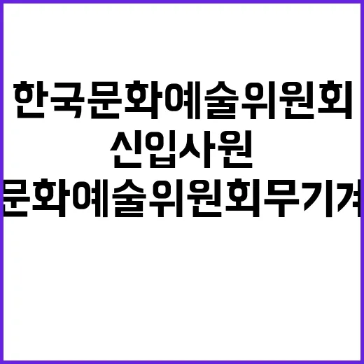 한국문화예술위원회 …