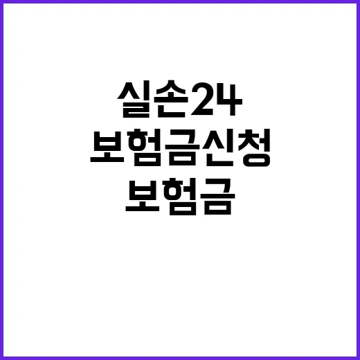 실손보험금 신청 실손24로 쉽게 해결하기!