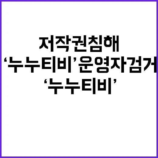 ‘누누티비’ 운영자…