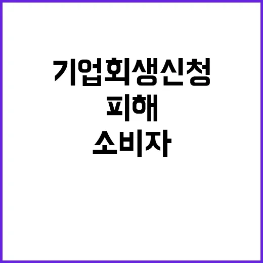 '기업회생 신청' 소비자·판매자 피해 최소화 노력 공개