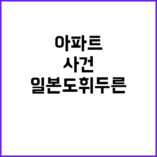 일본도 휘두른 남성…