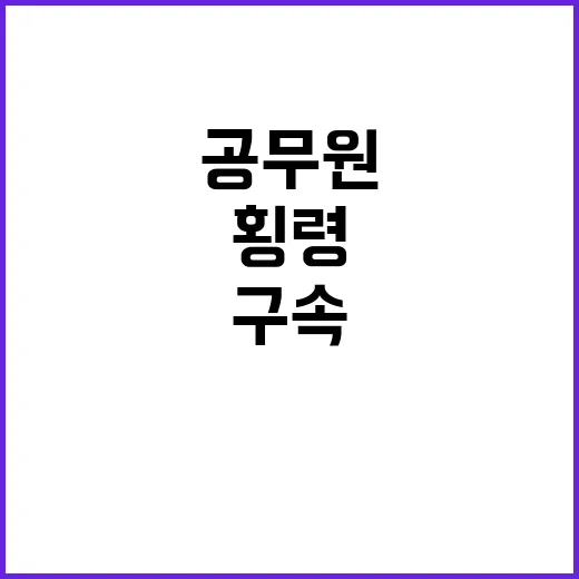 횡령 사건, 청주시청 공무원 구속 소식! 클릭 필수!