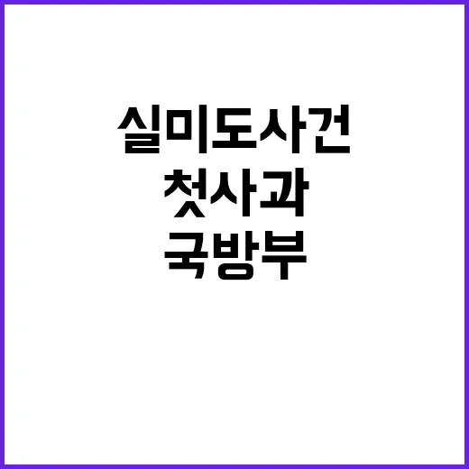 실미도 사건, 국방…