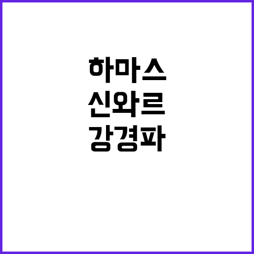 하마스, 강경파 신와르 후임 선출! 저항 지속!