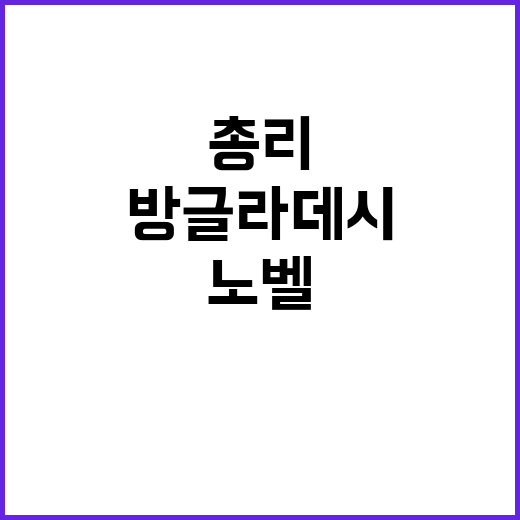 노벨평화상 유누스,…