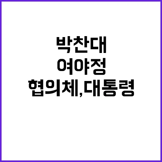 여야정 협의체, 대…