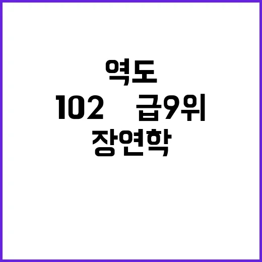 역도 메달 희망 장연학 남자 102㎏급 9위!