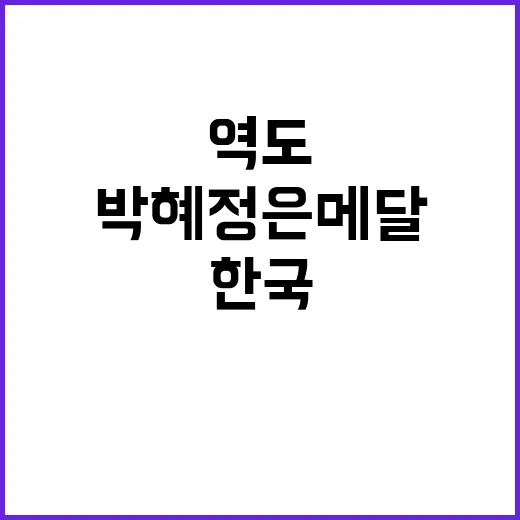 역도 한국新 박혜정…