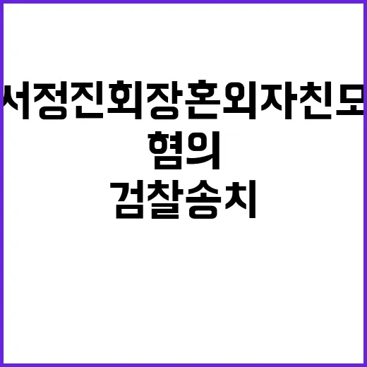 서정진 회장 혼외자…