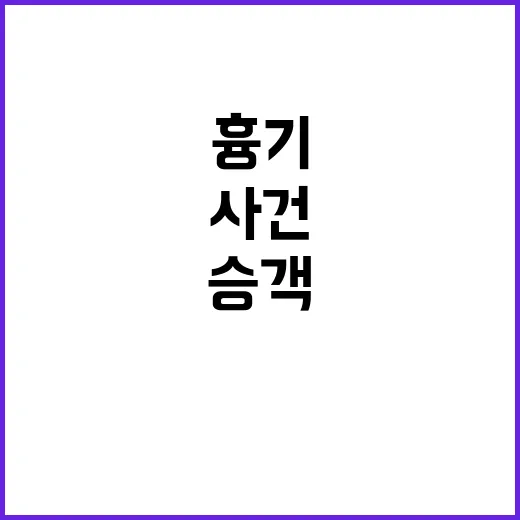 흉기 위협 사건 6…