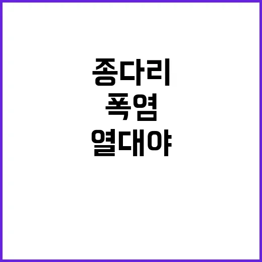 폭염 속 종다리 수…