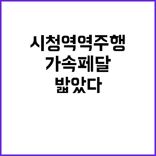 ‘시청역 역주행’ 운전자 가속페달 잘못 밟았다!