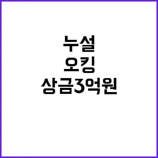 비밀 누설 오킹 상…