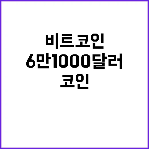 비트코인 6만100…