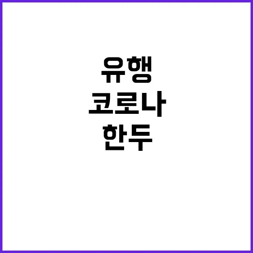 코로나19 유행 매년 한두 차례 반복된다고 경고!