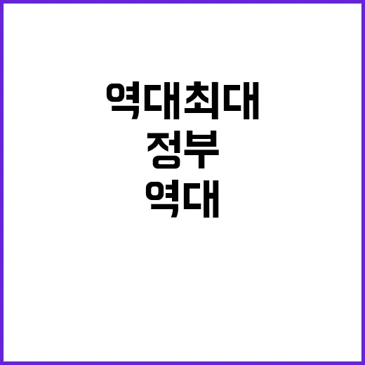 역대 최대 정부R&…