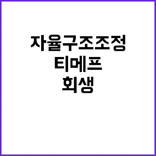 티메프 자율 구조조…