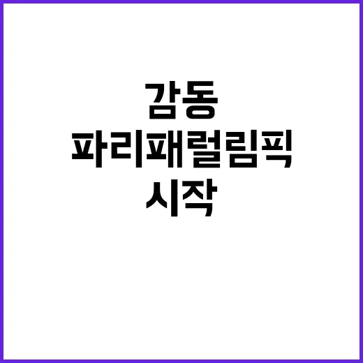 파리 패럴림픽 전 …