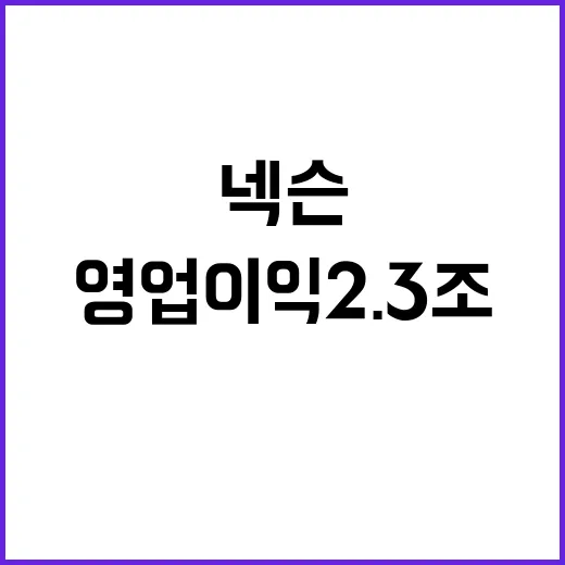 넥슨 영업이익 2.3조 IP 성공의 비밀 공개!