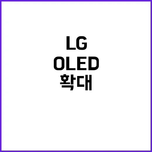 아이폰 OLED 탑재 삼성·LG 점유율 확대 예고!