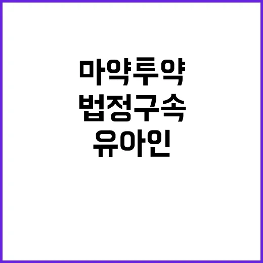 마약 투약 유아인 …