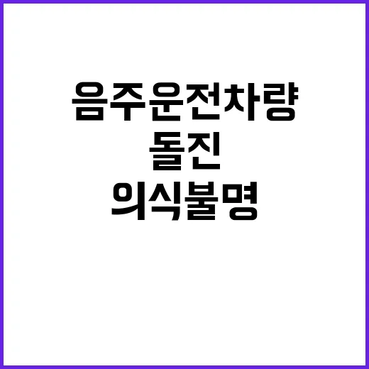 편의점 사고 음주운…