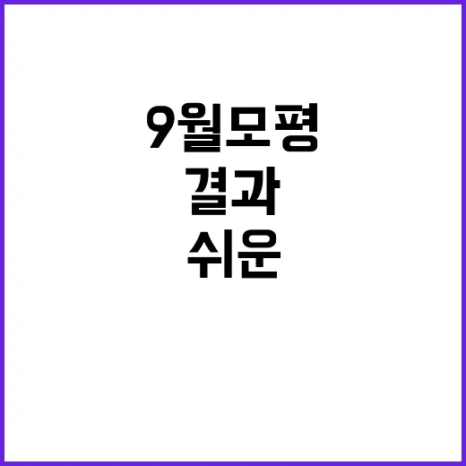 영어 작년보다 쉬운 9월 모평 결과 공개!