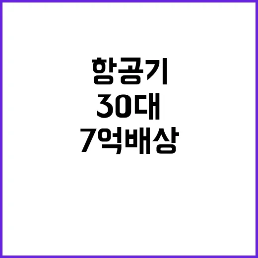 항공기 개방 30대…