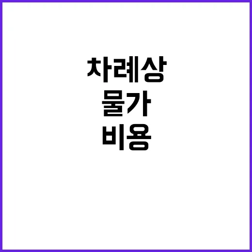 물가 안정세 차례상…