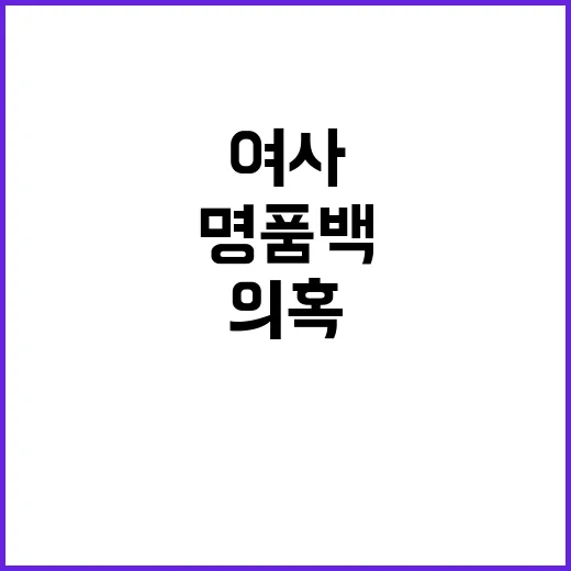 명품백 의혹 금 여…