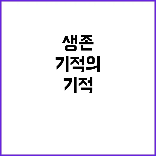 ‘구조’ 다이버 9명 생존 기적의 순간 공개!