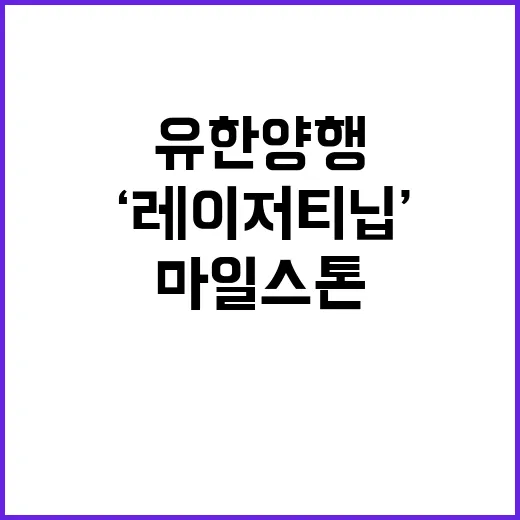 ‘레이저티닙’ 마일스톤 유한양행 기술료 6천만 달러!