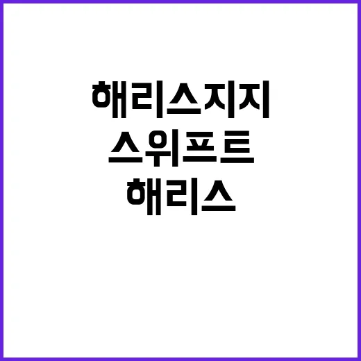 스위프트 ‘해리스 …