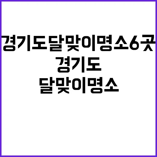 바다 전망대 타워 경기도 달맞이 명소 6곳!