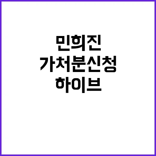 ‘민희진 가처분 신청’ 이틀 만에 하이브 급락!