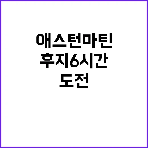 애스턴마틴 후지 6…