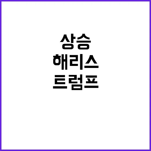 해리스 우세승? 트…