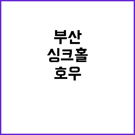 극한호우 부산 침수…