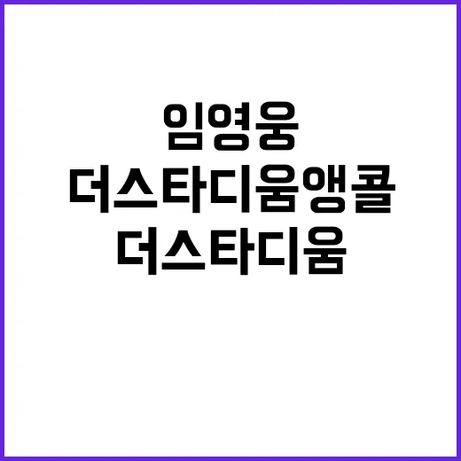 임영웅 더 스타디움…