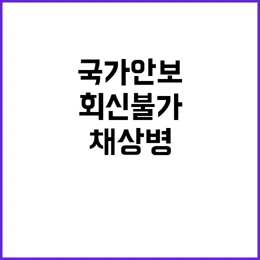 “채상병 사건 국가…