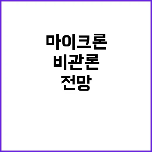 HBM 완판 마이크론 시장 재편 전망 속 비관론 반전!