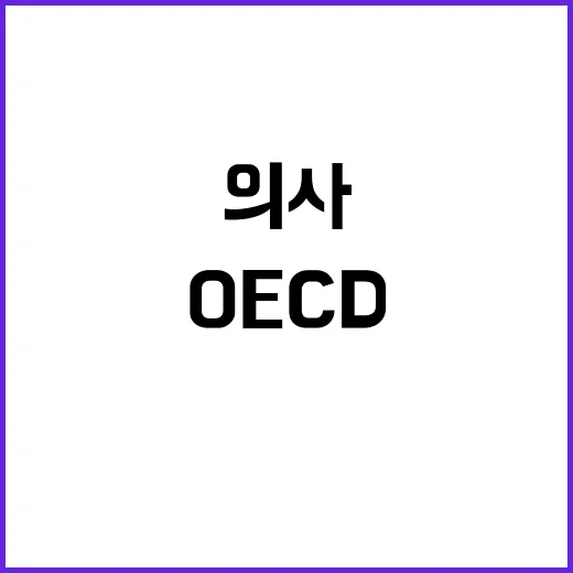 의사수 OECD 최…