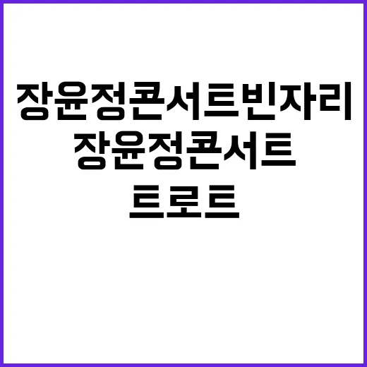 트로트 여왕 장윤정…