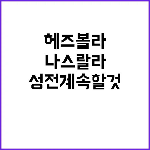 헤즈볼라 순교자 나…