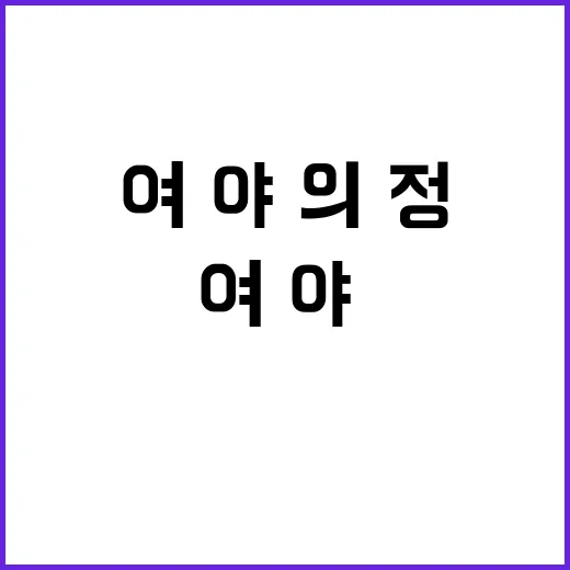 정부의 여·야·의·정 출범 전제조건 없다!