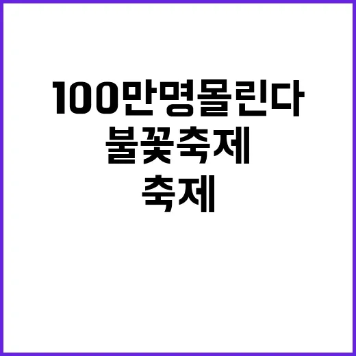 한강 불꽃축제 10…