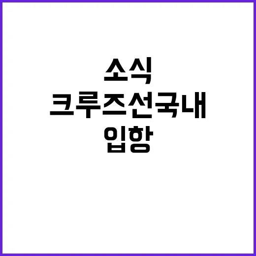 친환경 크루즈선 국…